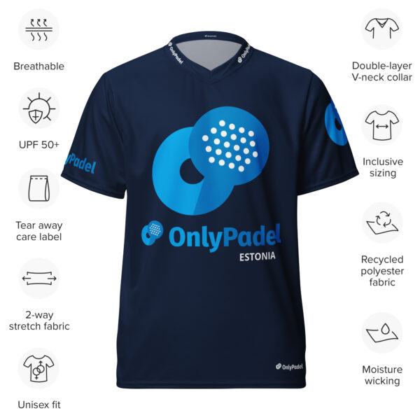 onlypadel match shirt specs